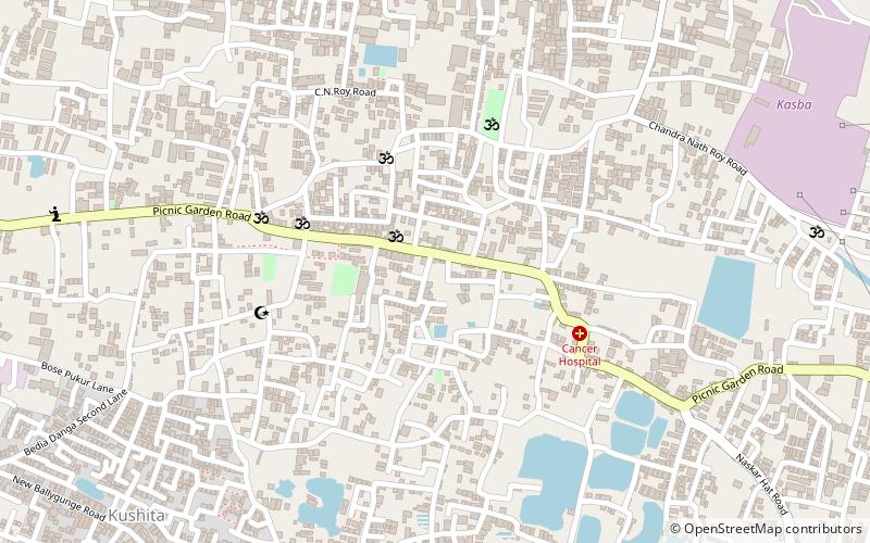 tiljala calcuta location map