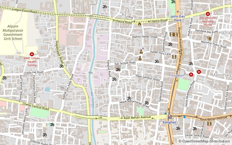 pathrakaliamman temple kolkata location map