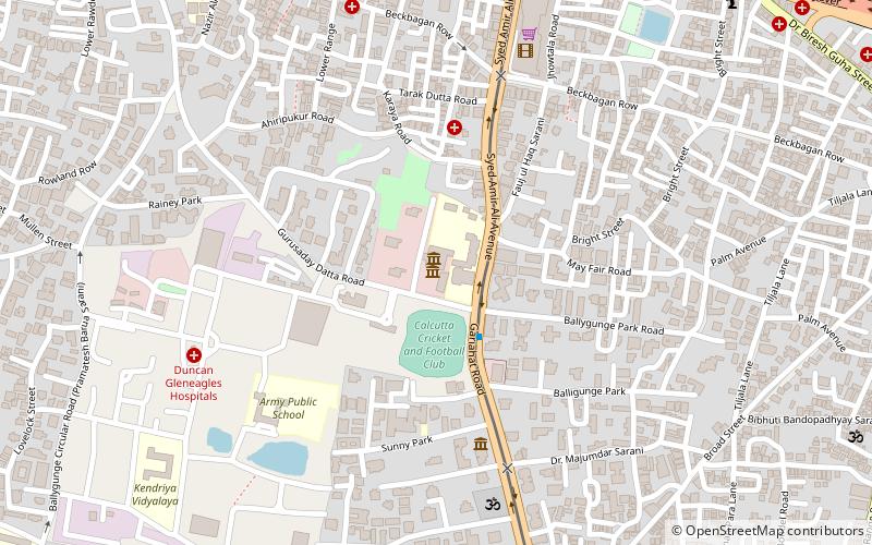 Birla Industrial & Technological Museum location map