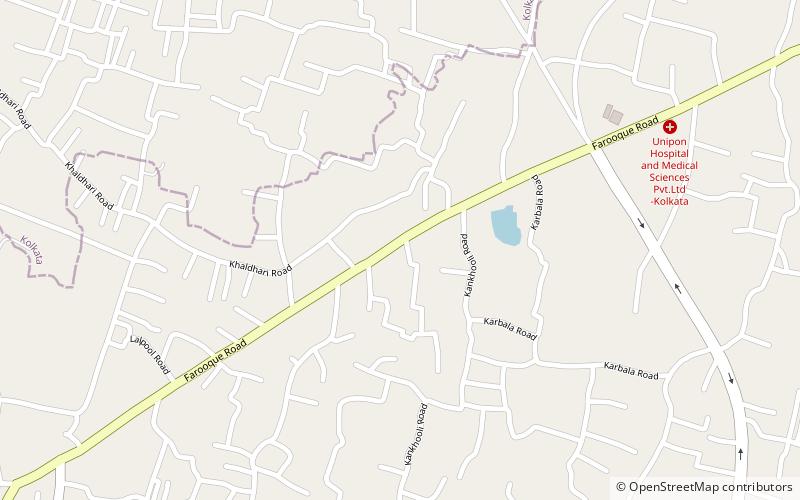 bartala calcuta location map