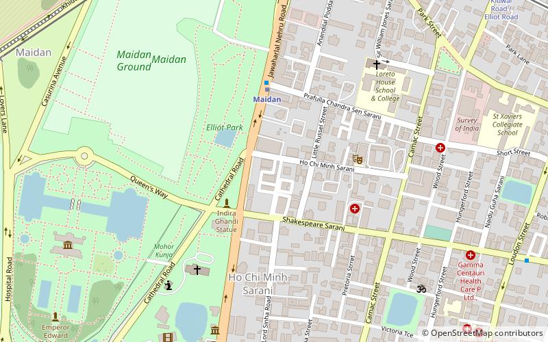 metro plaza kolkata location map