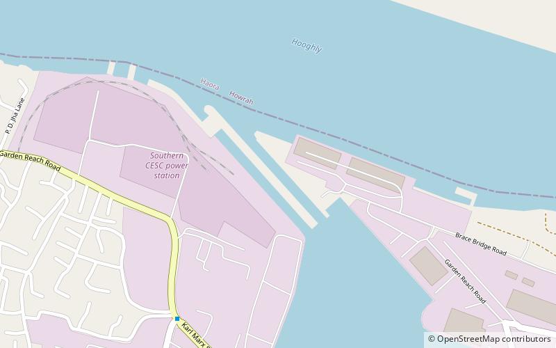Port of Kolkata location map