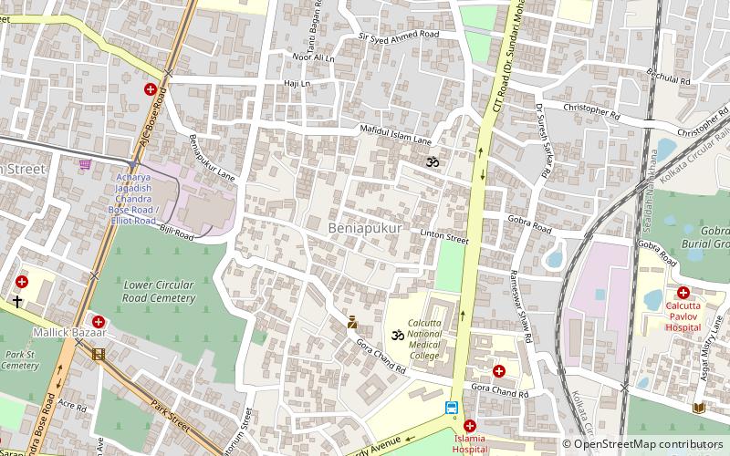 Beniapukur location map