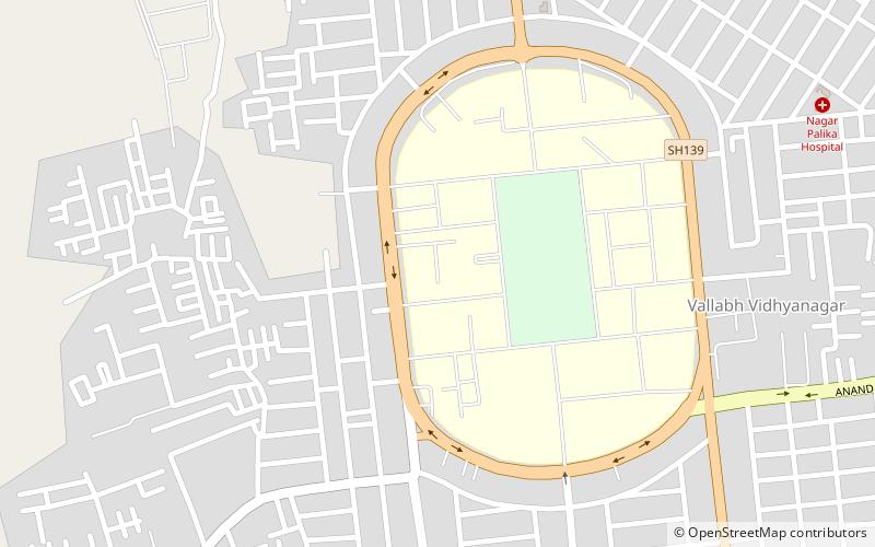 birla vishwakarma mahavidyalaya anand location map