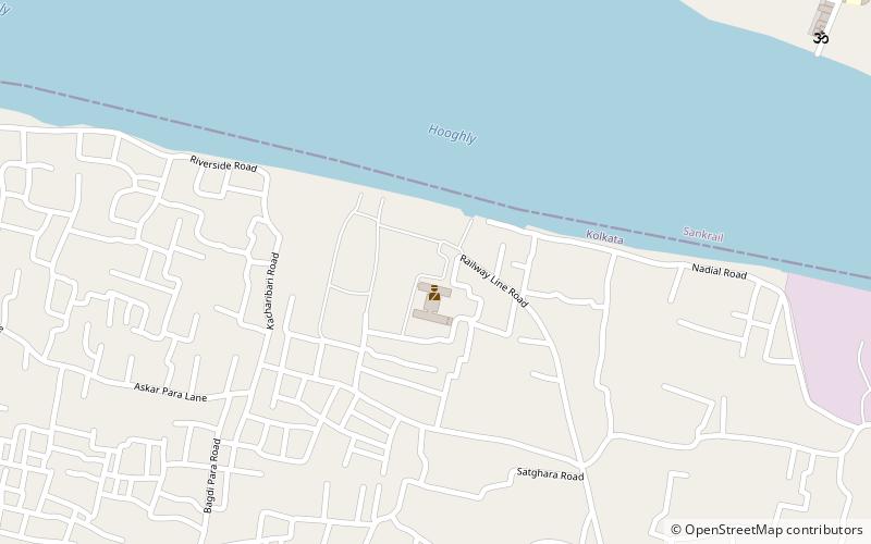 badartala calcuta location map