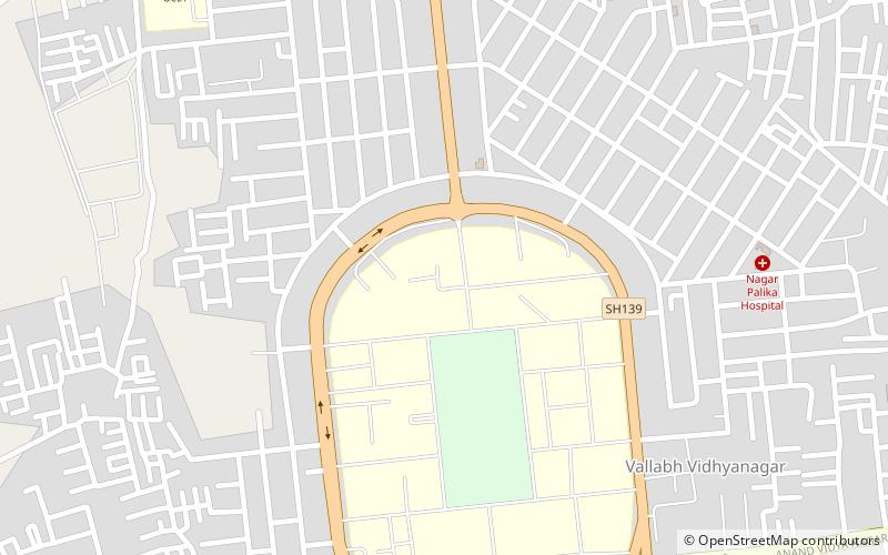 Sardar Patel University location map