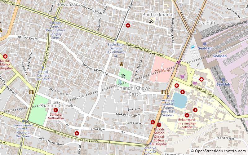 santosh mitra square kolkata location map