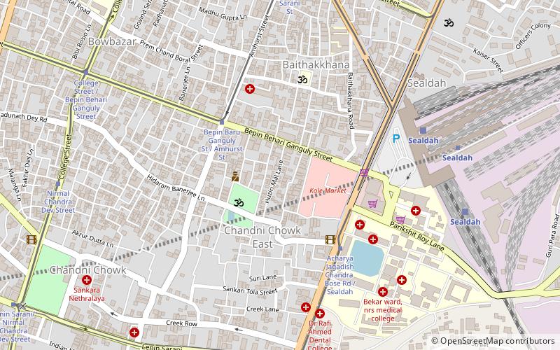 Dakshinapan shopping center location map