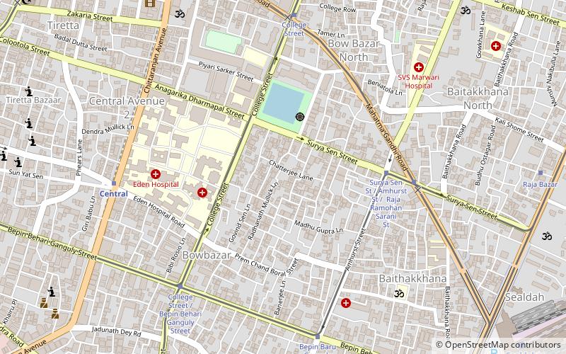 North Kolkata location map