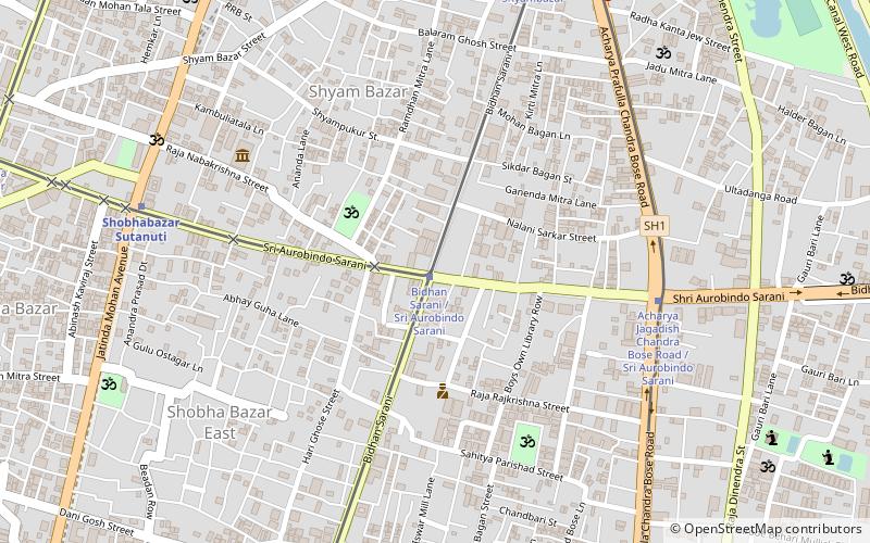 Aurobindo Sarani location map