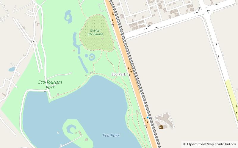 eco park kolkata location map