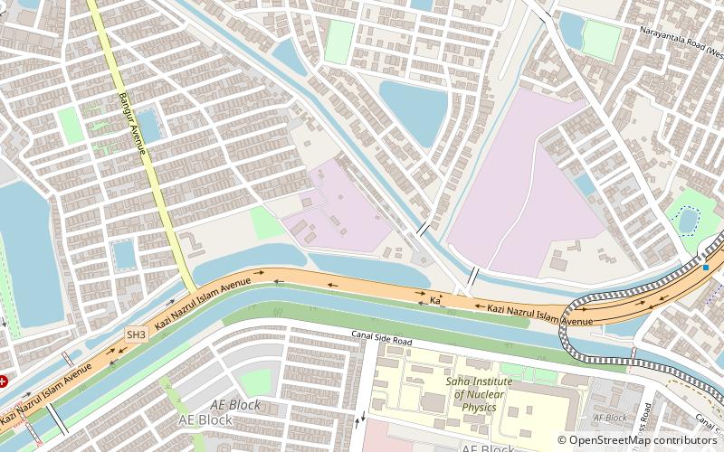 bangur avenue kolkata location map