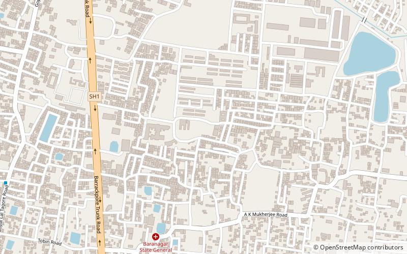 Noapara location map