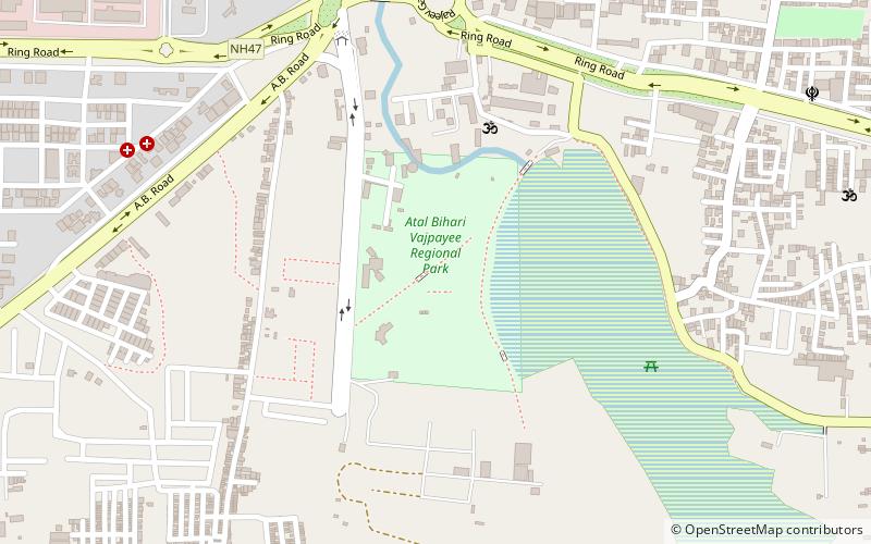 atal bihari vajpayee regional park indore location map