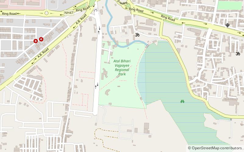 regional park indore location map