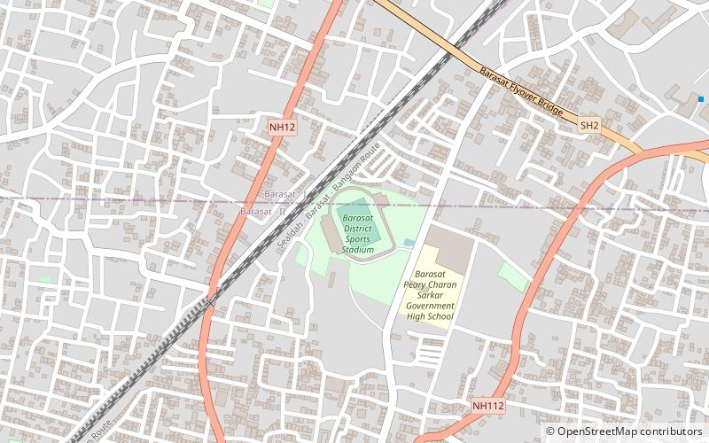 barasat stadium location map