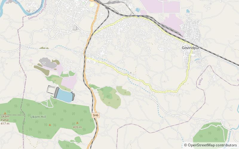 Dalma Wildlife Sanctuary location map