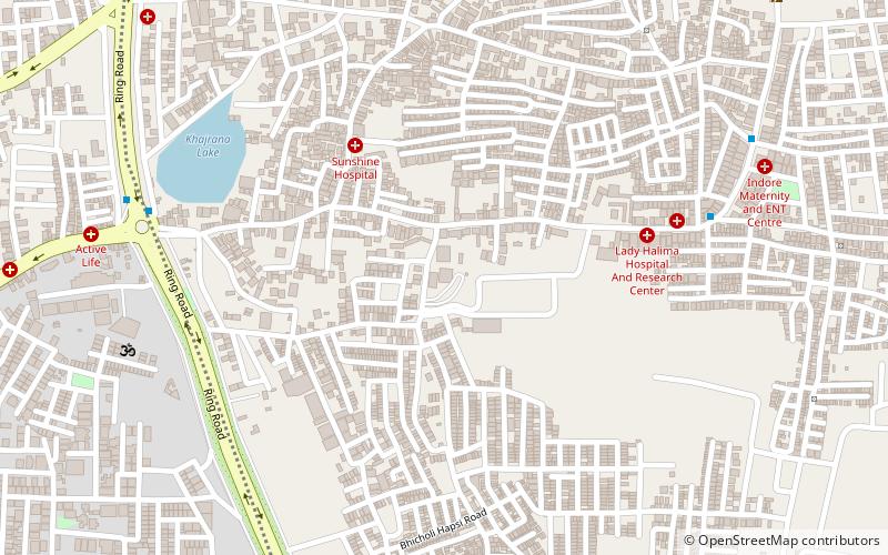 Khajrana Ganesh Temple location map
