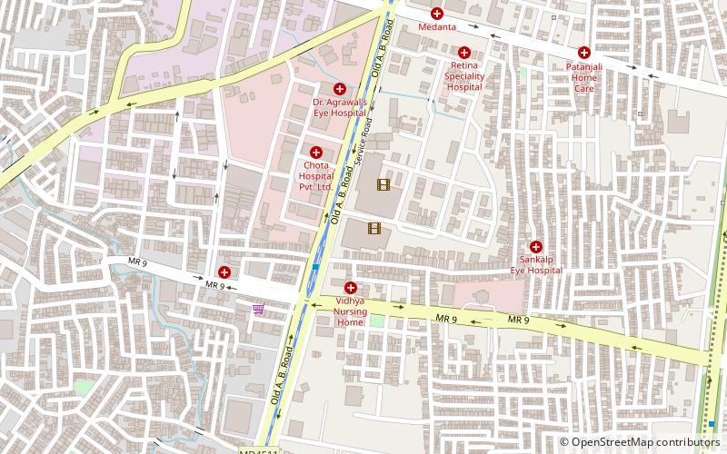 c21 mall indore location map