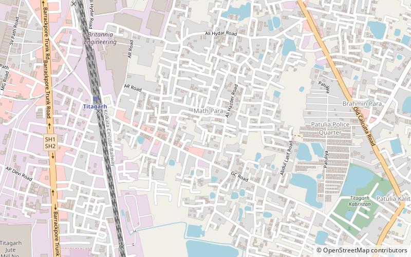Titagarh location map