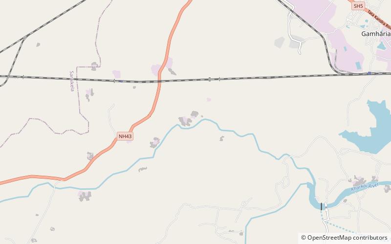 Adityapur location map