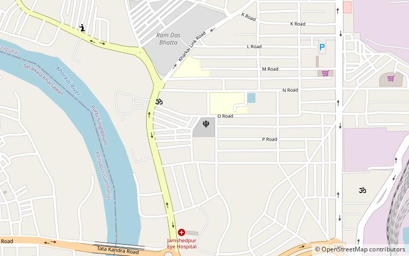 Bistupur location map
