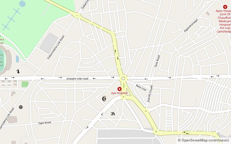 Sakchi location map