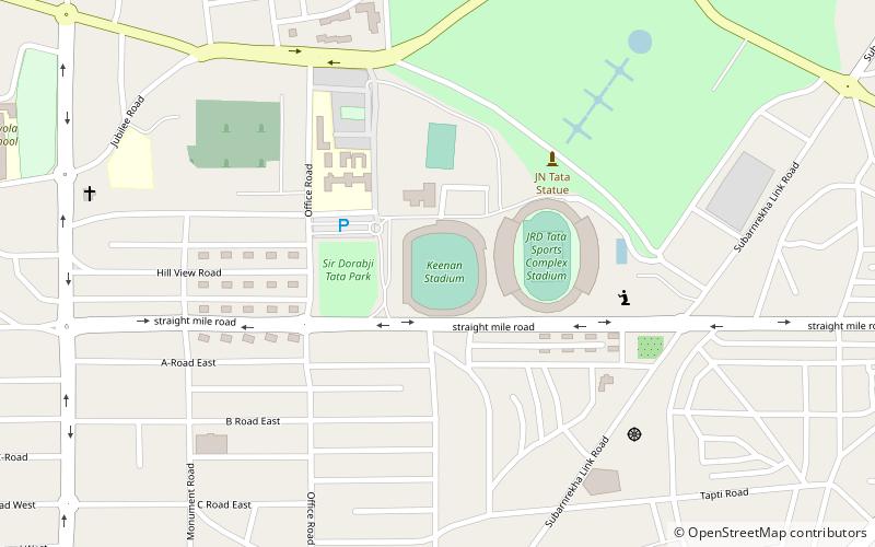Keenan Stadium location map