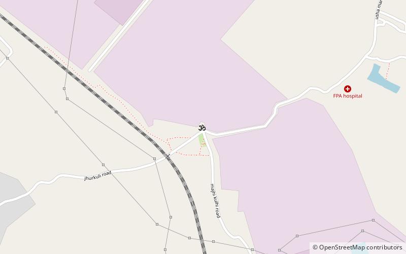 durga mandir adityapur location map
