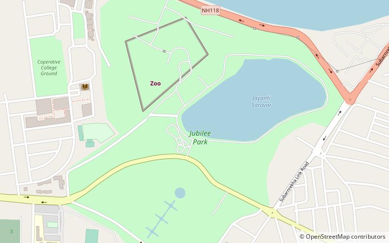 Jubilee Park location map
