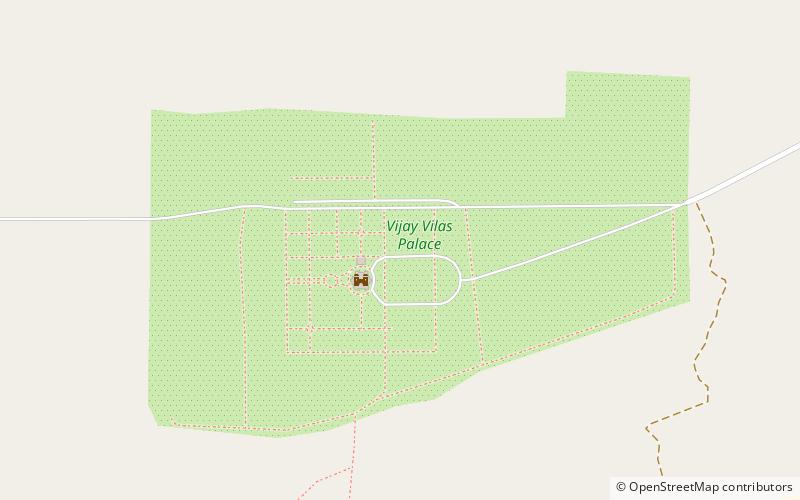 Vijay Vilas Palace location map