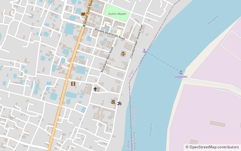 rabindra bhavan guest house hooghly location map