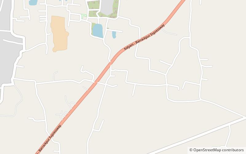 barrackpore czinsur location map