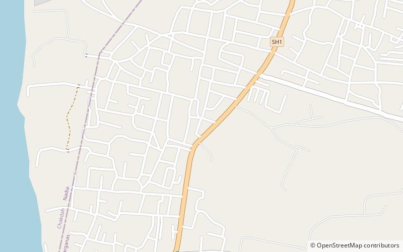 Halisahar location map