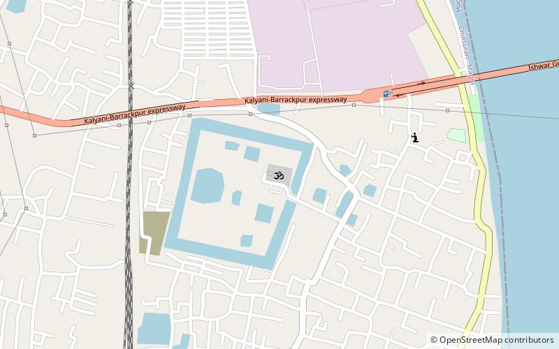 Ananta Basudeba Temple location map