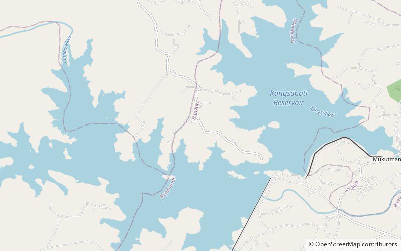 kangsabati project location map