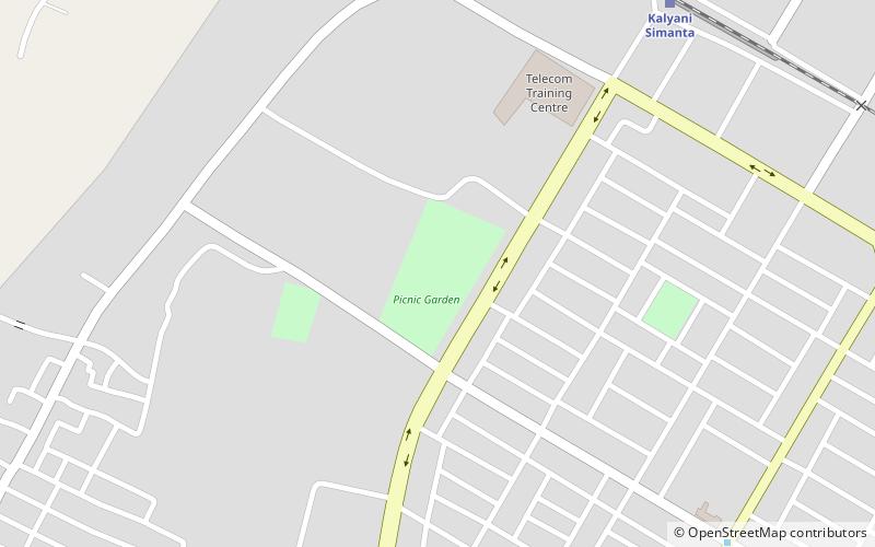 kalyani picnic garden location map