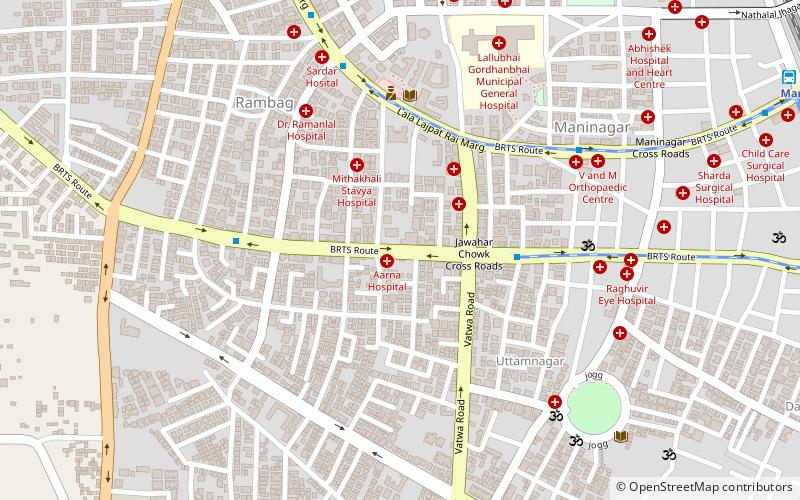 bhairavnath road ahmadabad location map