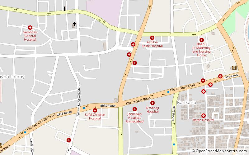 Gita Mandir Road location map