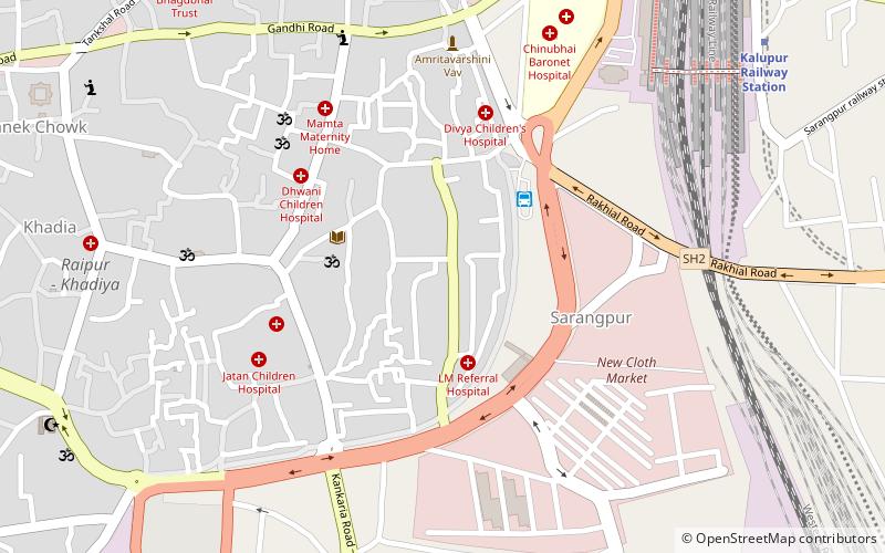 mohammed ghous mosque ahmadabad location map