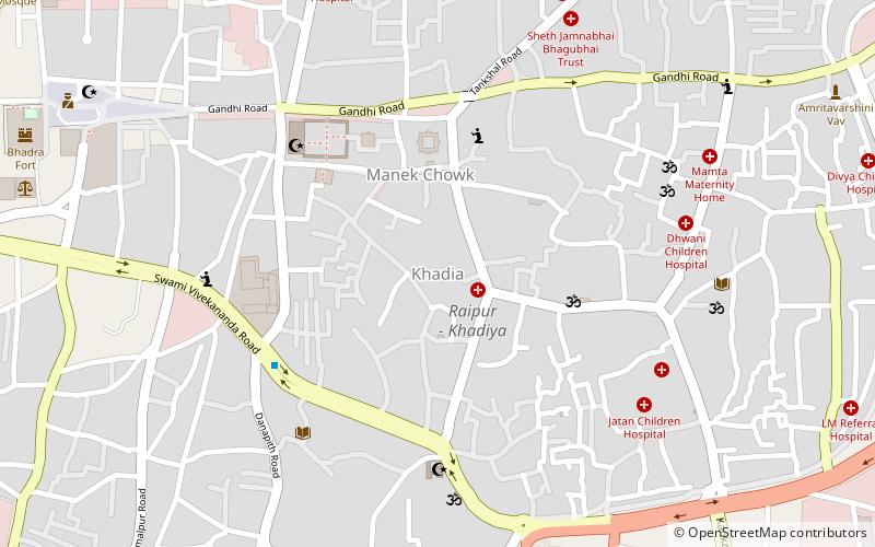 Khadia location map