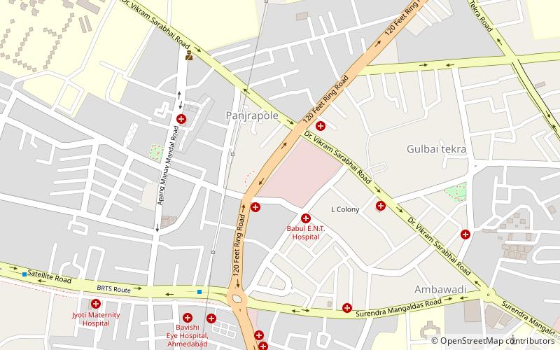 ahmedabad stock exchange location map