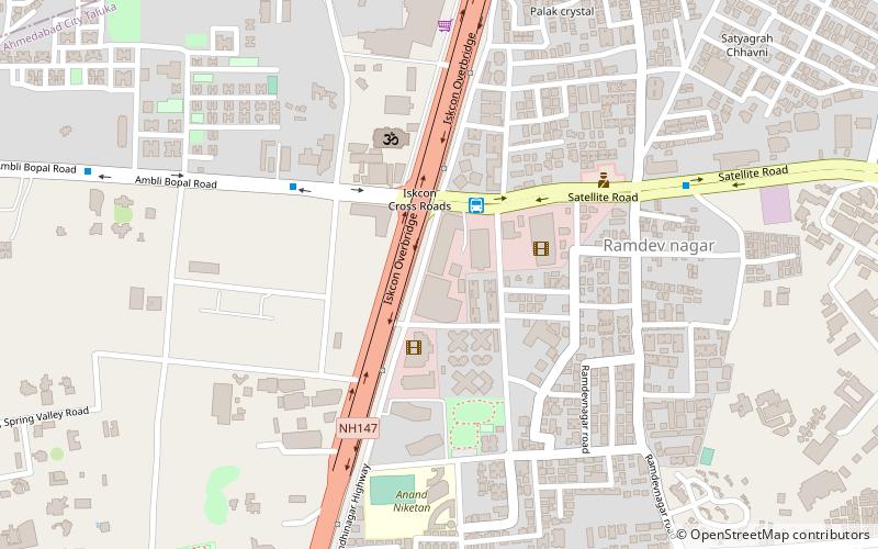 Dev Arc Mall location map
