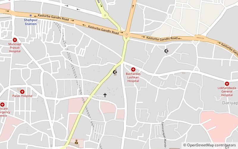 Qutbuddin Mosque location map