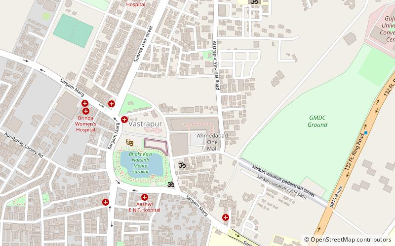 Ahmedabad One location map