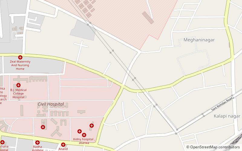 raksha shakti university ahmadabad location map