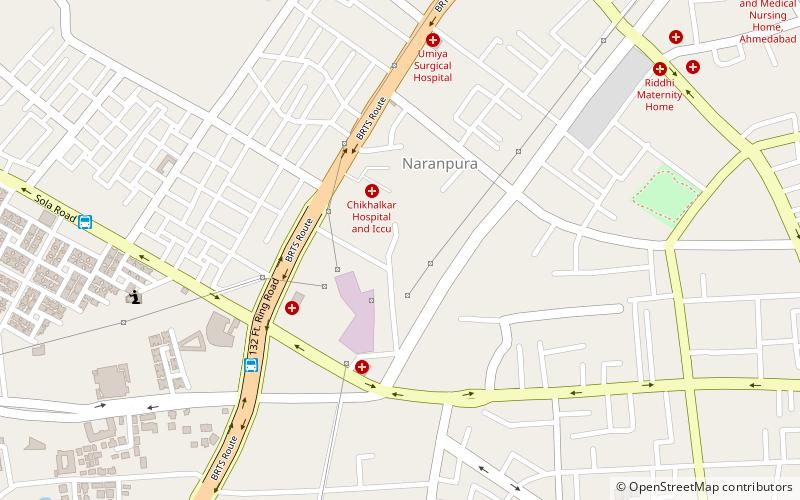 Swaminarayan Museum location map