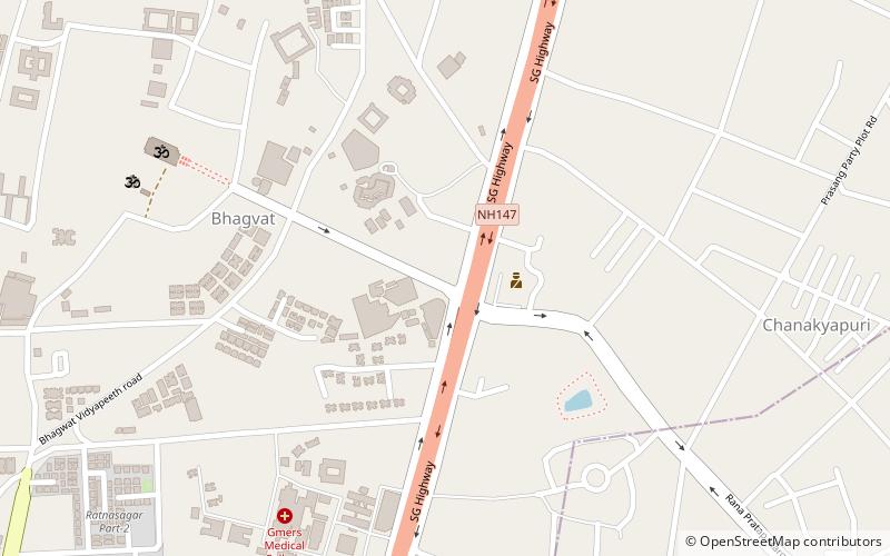 Dr. Babasaheb Ambedkar Open University location map