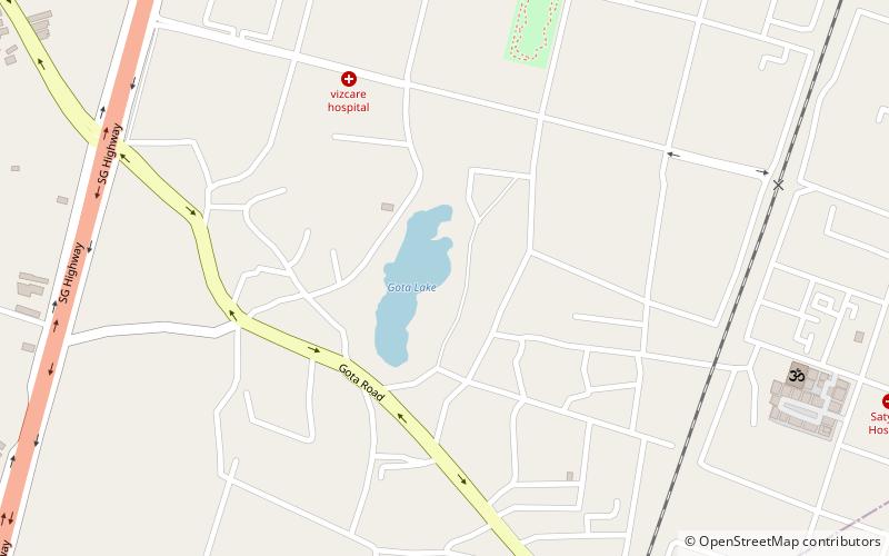 chandlodiya ahmadabad location map