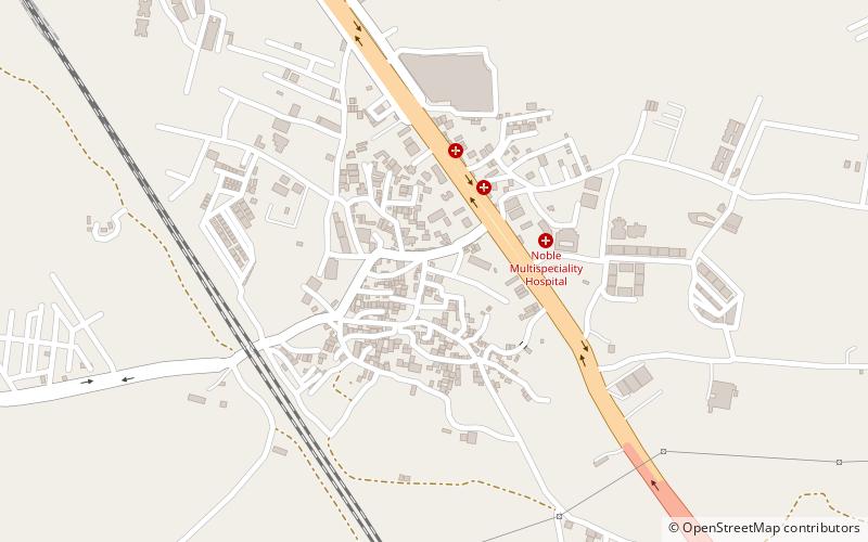 misrod bhopal location map